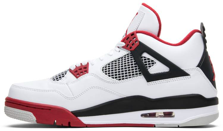 Air Jordan 4 Retro  Fire Red  2012 308497-110 - vstockx