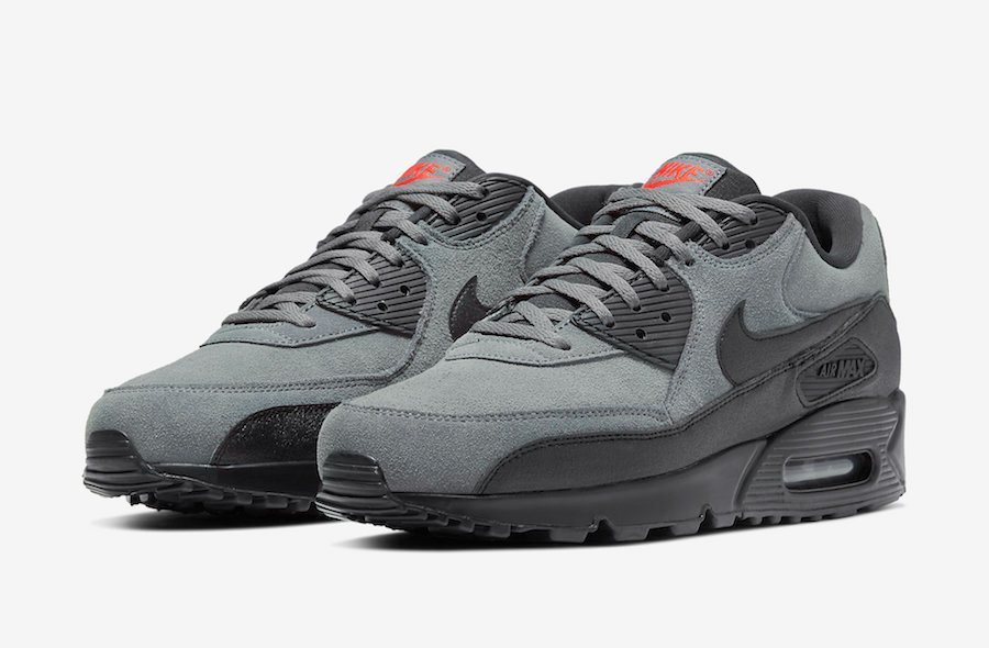 Air Max 90 'Grey Suede' AJ1285-025 - vstockx