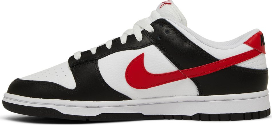 Dunk Low  Black White Red  FB3354-001 - vstockx