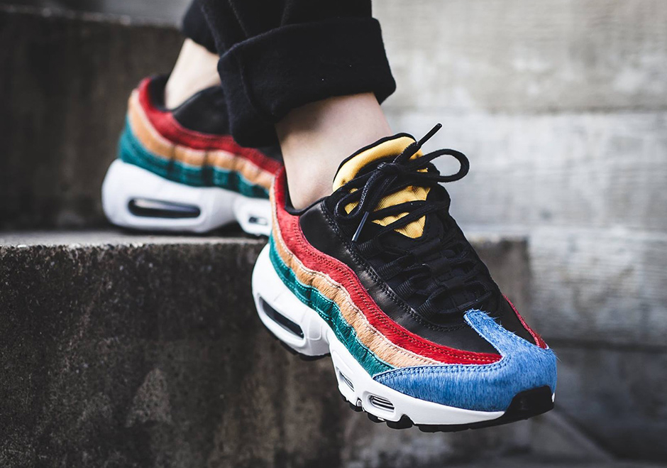 Wmns Air Max 95 'Multicolor Pony Hair' 807443-003 - vstockx