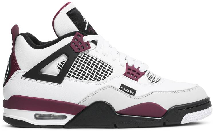 Paris Saint-Germain x Air Jordan 4 Retro  Bordeaux  CZ5624-100 - vstockx