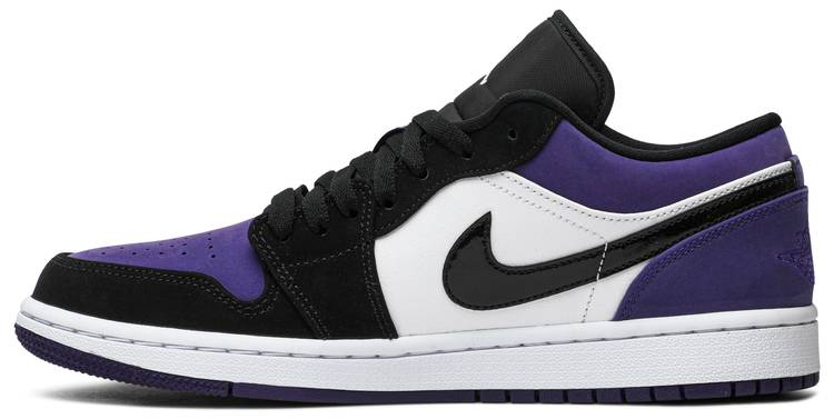 Air Jordan 1 Low  Court Purple  553558-125 - vstockx
