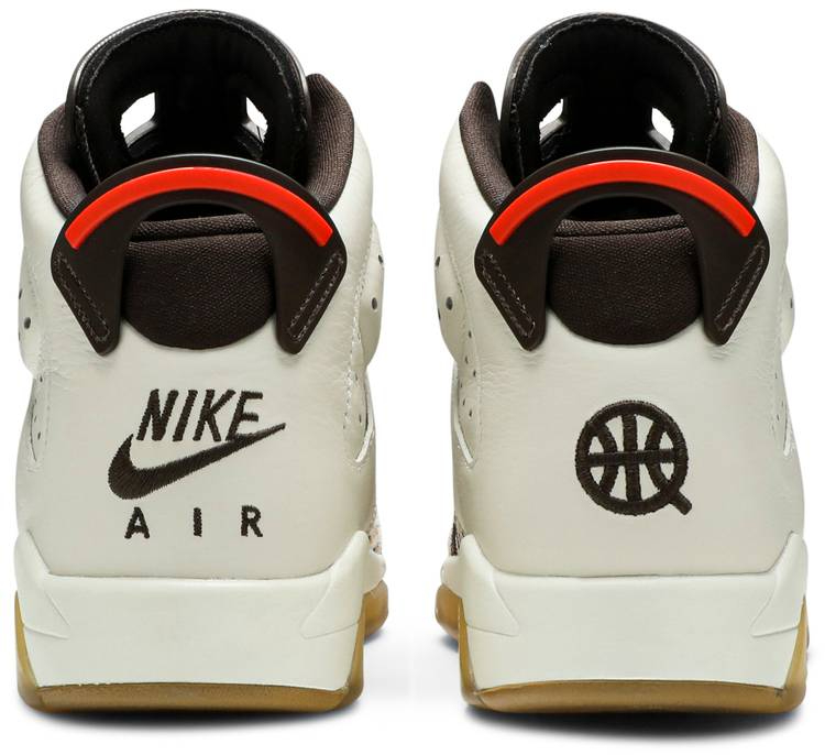 Air Jordan 6 Retro  Quai 54   Sail Gum  CZ6506-100 - vstockx