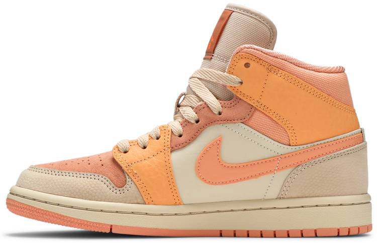 Wmns Air Jordan 1 Mid  Apricot  DH4270-800 - vstockx
