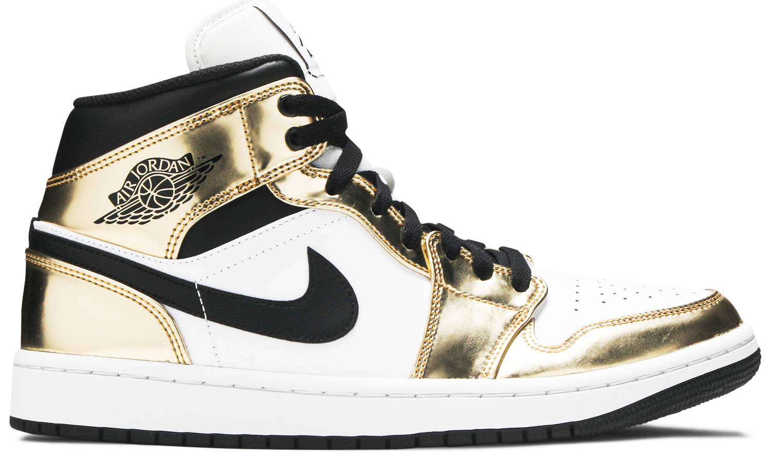 Air Jordan 1 Mid SE  Metallic Gold  DC1419-700 - vstockx