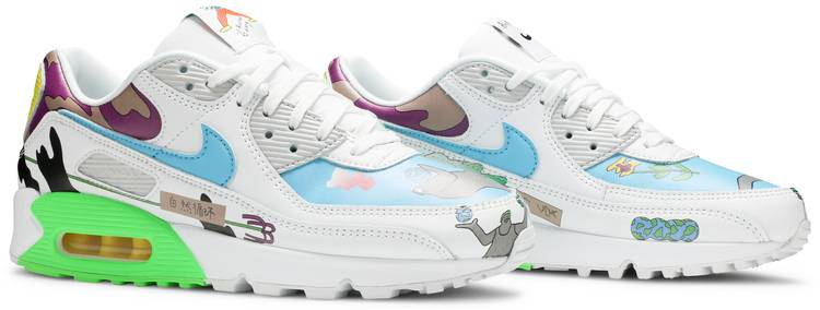 Ruohan Wang x Air Max 90 Flyleather CZ3992-900 - vstockx