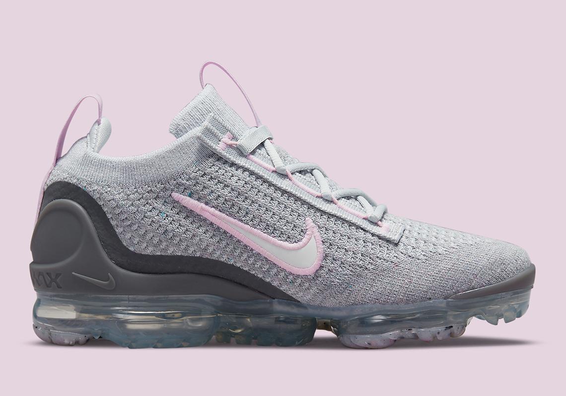 Air VaporMax 2021 Flyknit GS 'Pure Platinum Pink Foam' DB1550-004 - vstockx