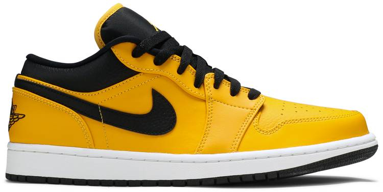 Air Jordan 1 Low  University Gold Black  553558-700 - vstockx