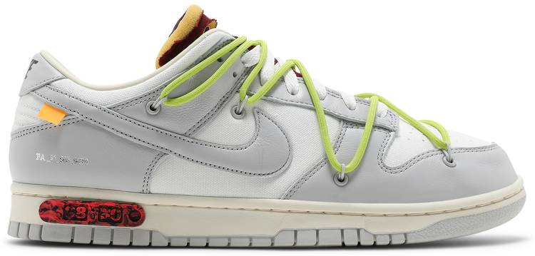 Off-White x Dunk Low  Lot 08 of 50  DM1602-106 - vstockx