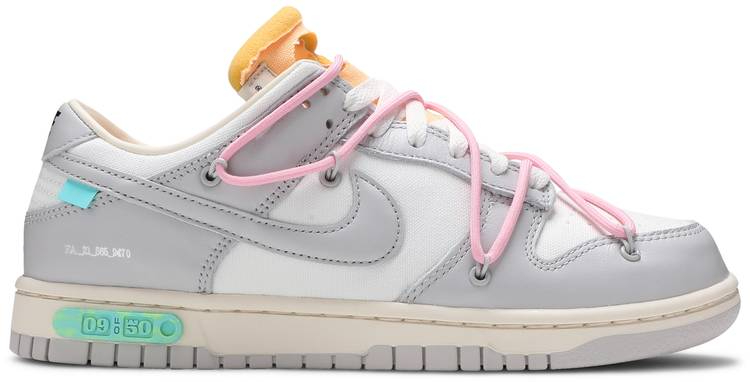 Off-White x Dunk Low  Lot 09 of 50  DM1602-109 - vstockx