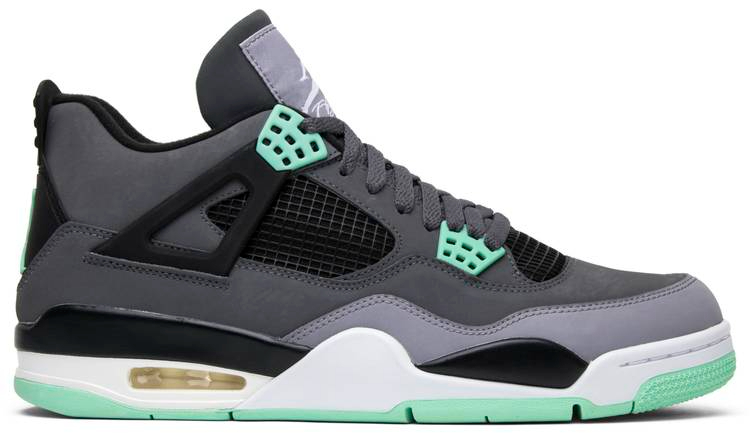 Air Jordan 4 Retro  Green Glow  308497-033 - vstockx