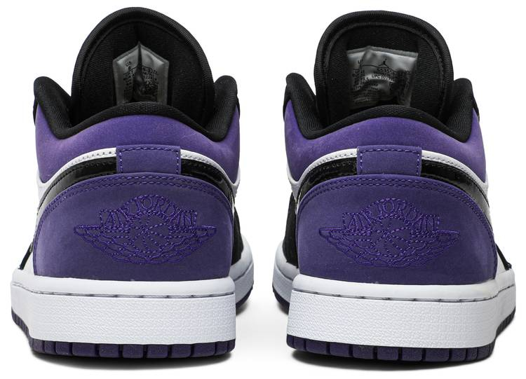 Air Jordan 1 Low  Court Purple  553558-125 - vstockx