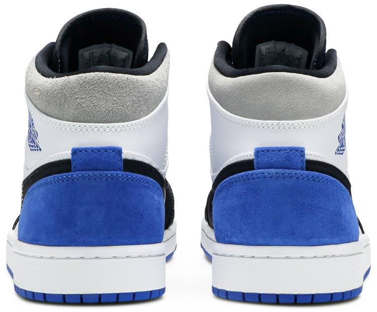 Air Jordan 1 Mid SE  Royal Black Toe  852542-102 - vstockx