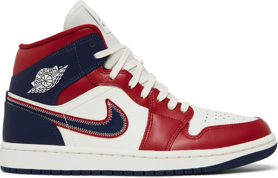 Wmns Air Jordan 1 Mid SE  USA  2022 DQ7648-600 - vstockx