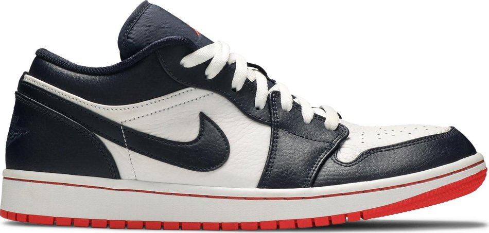 Air Jordan 1 Retro Low  Obsidian Ember  553558-481 - vstockx