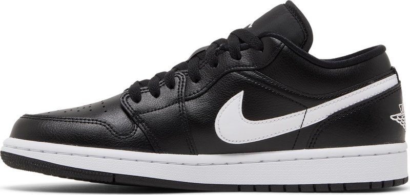 Wmns Air Jordan 1 Low  Black White  DV0990-001 - vstockx