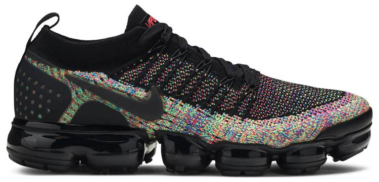 Air VaporMax Flyknit 2 'Black Multi-Color' 942842-017 - vstockx