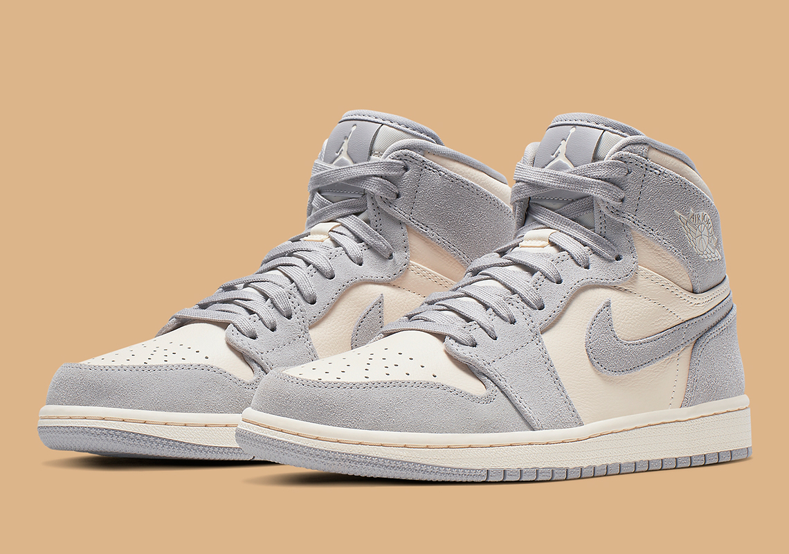 Wmns Air Jordan 1 High Premium  Atmosphere Grey  AH7389-101 - vstockx