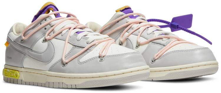 Off-White x Dunk Low  Lot 24 of 50  DM1602-119 - vstockx