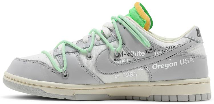 Off-White x Dunk Low  Lot 07 of 50  DM1602-108 - vstockx
