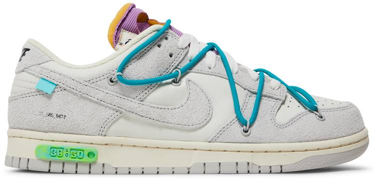 Off-White x Dunk Low  Lot 36 of 50  DJ0950-107 - vstockx