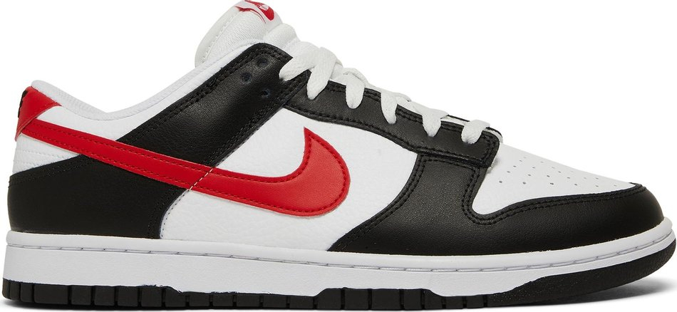 Dunk Low  Black White Red  FB3354-001 - vstockx