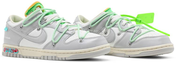 Off-White x Dunk Low  Lot 07 of 50  DM1602-108 - vstockx