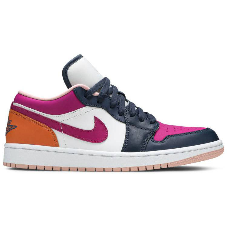 Wmns Air Jordan 1 Low SE  Mismatched-Purple Magenta  DJ4342-400 - vstockx