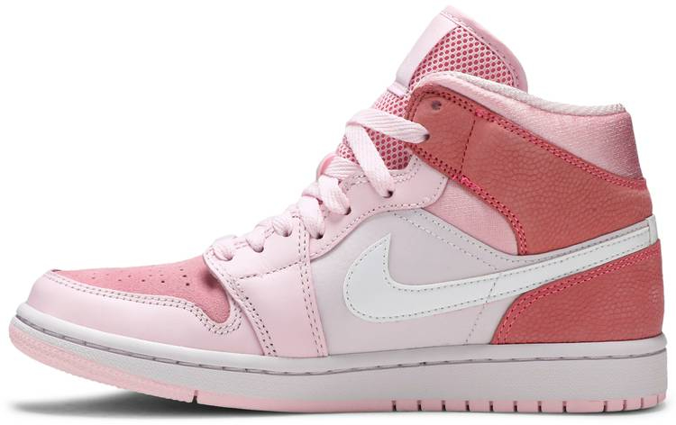 Wmns Air Jordan 1 Mid  Digital Pink  CW5379-600 - vstockx