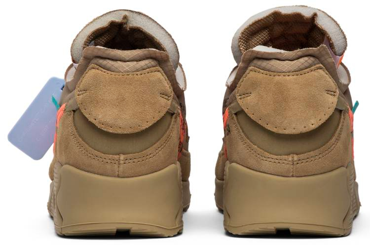 Off-White x Air Max 90 'Desert Ore' AA7293-200 - vstockx