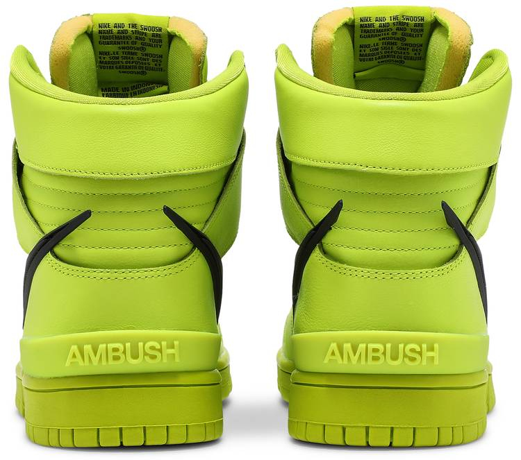 AMBUSH x Dunk High  Flash Lime  CU7544-300 - vstockx