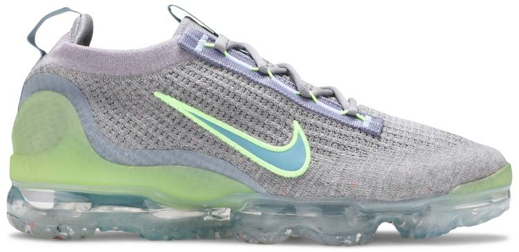 Air VaporMax 2021 Flyknit 'Grey Light Liquid Lime' DH4084-003 - vstockx