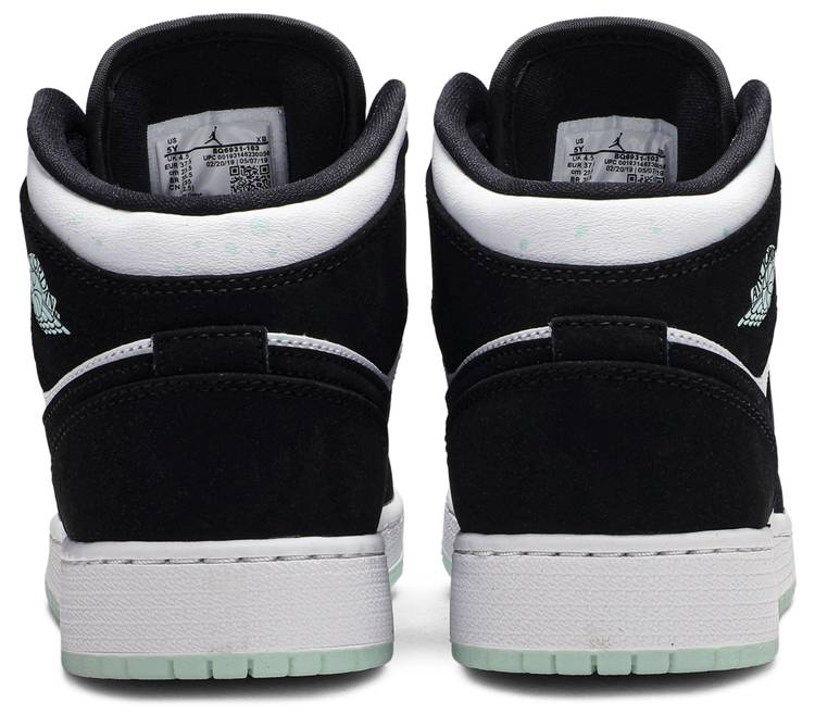 Air Jordan 1 Mid SE GS  Glow in the Dark Panda  BQ6931-103 - vstockx