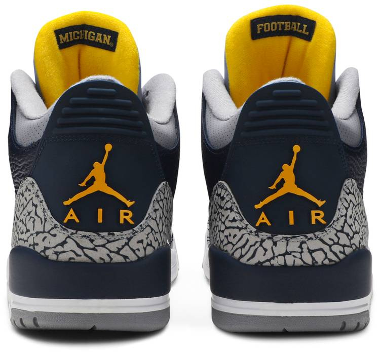 Air Jordan 3 Retro  Michigan  PE AJ3-820064 - vstockx