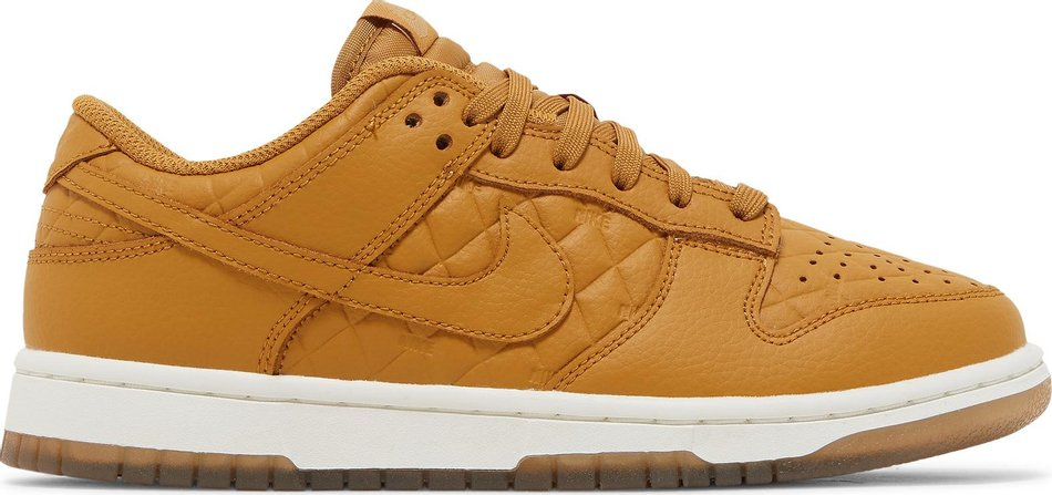 Wmns Dunk Low  Quilted Wheat  DX3374-700 - vstockx