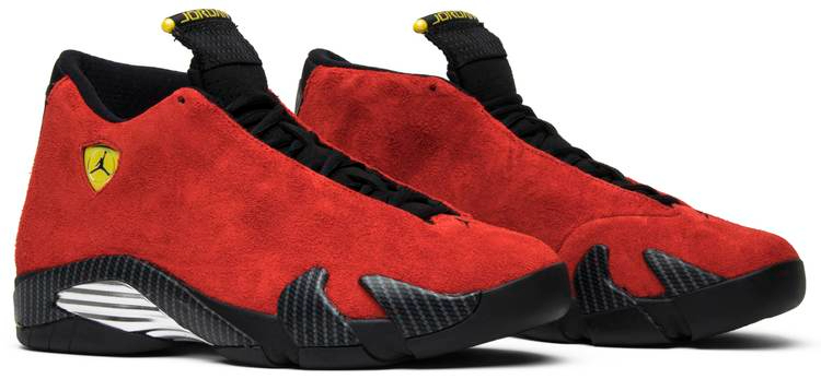 Air Jordan 14 Retro  Ferrari  654459-670 - vstockx