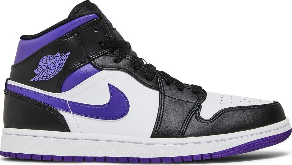 Air Jordan 1 Mid  Court Purple  554724-095 - vstockx