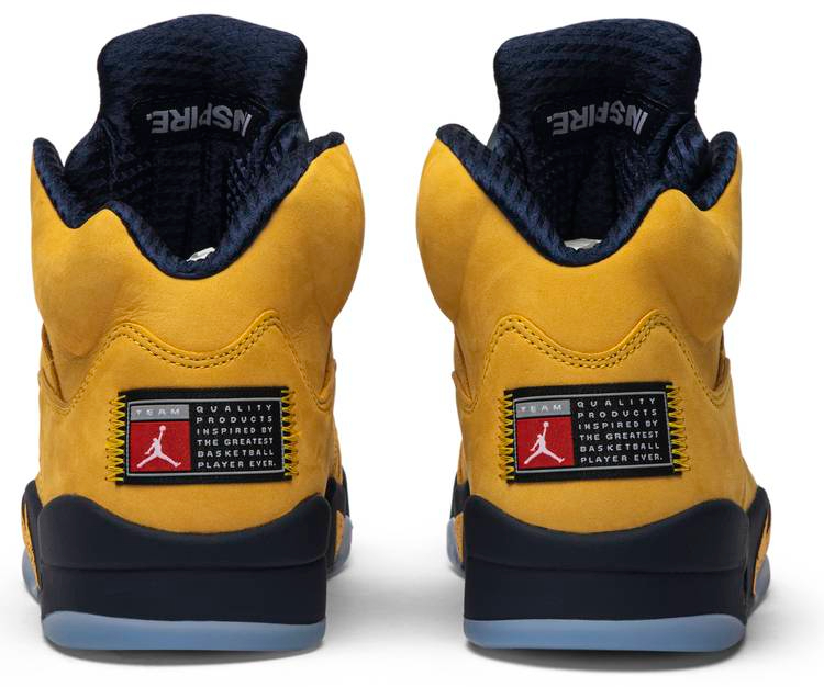 Air Jordan 5 Retro SP  Michigan  CQ9541-704 - vstockx