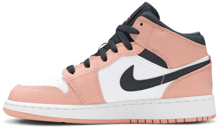 Air Jordan 1 Mid  Pink Quartz  555112-603 - vstockx