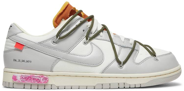 Off-White x Dunk Low  Lot 22 of 50  DM1602-124 - vstockx