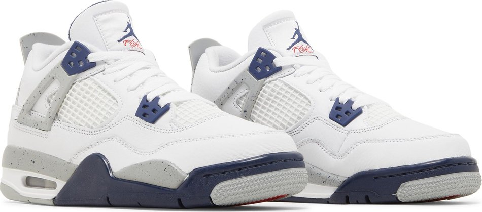 Air Jordan 4 Retro GS  Midnight Navy  408452-140 - vstockx