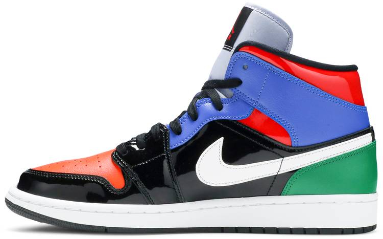 Air Jordan 1 Mid SE  Multi Patent  CV5276-001 - vstockx