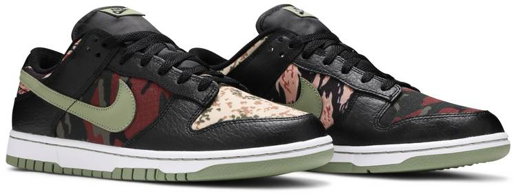 Dunk Low SE  Black Multi-Camo  DH0957-001 - vstockx