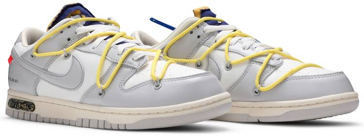 Off-White x Dunk Low  Lot 27 of 50  DM1602-120 - vstockx