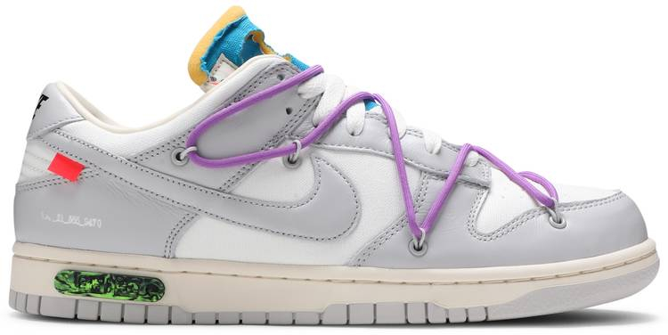 Off-White x Dunk Low  Lot 47 of 50  DM1602-125 - vstockx