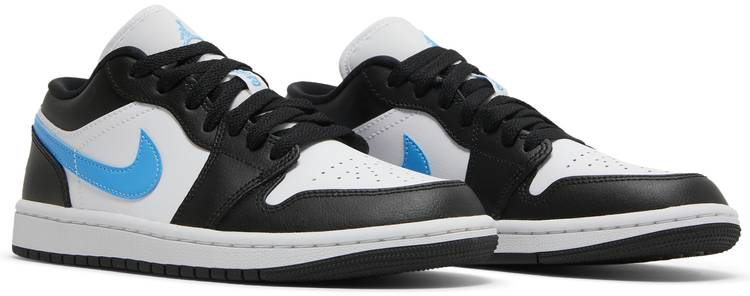 Wmns Air Jordan 1 Low  Black University Blue  DC0774-041 - vstockx