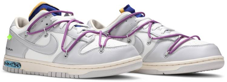 Off-White x Dunk Low  Lot 48 of 50  DM1602-107 - vstockx