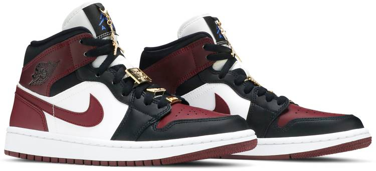 Air Jordan 1 Mid SE  Gold Pendants  CZ4385-016 - vstockx