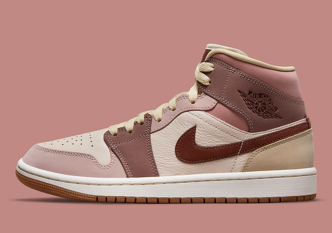 Wmns Air Jordan 1 Mid SE  Dark Pony Smoky Mauve  DO7440-821 - vstockx
