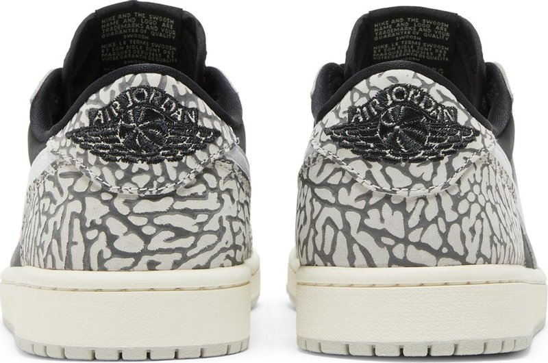 Air Jordan 1 Retro Low OG  Black Cement  CZ0790-001 - vstockx